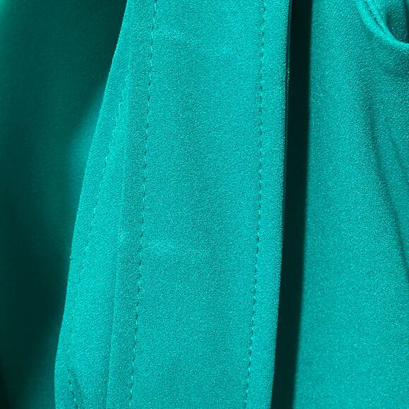 NWD Calvin Klein Kelly Green Sleeveless Belted Cropped Jumpsuit Womens Size 6 - Picture 12 of 12